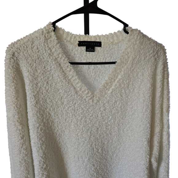 Sanctuary Cream V-Neck Sweater - Picture 4 of 10